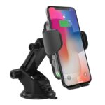 Wireless Car Charger,10W Qi Fast Charging Auto-Clamping Car Mount,Windshield Dashboard Air Vent Phone Holder - Image 4